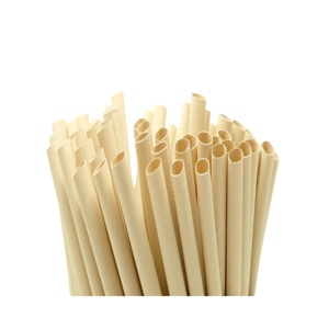 Pajitas de Bambú Pulido Sin Astillas, Desechables, de Madera Natural, para Servicios de Comida Gourmet y Eventos de Catering de Alta Gama - Product Image 2