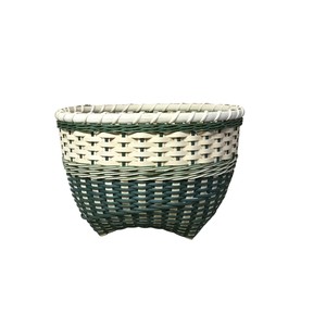 Cesta de Bambú Decorativa para el Hogar, Cesto de Ropa Ovalado, Juego de Accesorios de Baño Tejidos, Organizadores de Accesorios para el Hogar, Contenedores de Almacenamiento - Product Image 3