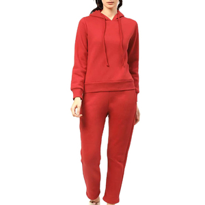 BASRA SPORTS Women's Spring <b>Hooded</b> <b>Zip</b>-Up Tracksuit Set Lightweight Slim Fit Casual Sports Wear for Fitness Gym Training - Product Image 1