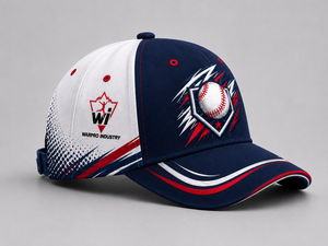Warpro Industry Baseball Cap 6-Panel Adjustable Breathable Mesh Embroidered Logo Sporty Style Unisex Adult Spring Summer - Product Image 3