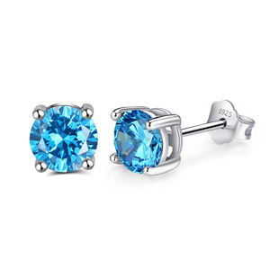 Fashion High Polish Non Tarnish Gold Plated Custom Stainless Steel Zircon Stud <b>Earrings</b> <b>Earrings</b> <b>for</b> Women & <b>Men</b>-Unisex Jewelry - Product Image 1
