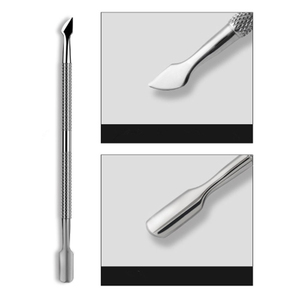 Empujador de Cutículas de Acero Inoxidable de Alta Resistencia, Construcción Reforzada, Diseño de Fácil Agarre para Manicura Profesional, Logotipo Personalizado - Product Image 2