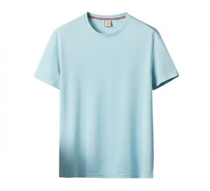 เสื้อยืดผู้ชายผ้าฝ้าย 100% น้ำหนัก 220 กรัม ทรงปกติ สวมใส่สบาย ผลิตตามสั่ง รับผลิตเสื้อยืดแบบ OEM และแบรนด์ส่วนตัว - Product Image 6