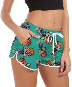 Short de bain en tissu à séchage rapide pour la natation, short de bain confortable pour la plage et les sports nautiques, short pour femmes - Product Image 1