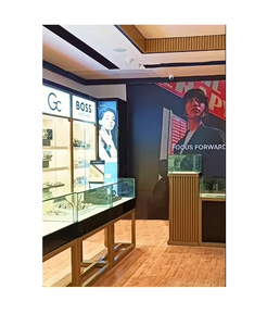Luxury Watch Showroom Interior Design Premium Watch Store Decoration Display Counters Glass Watch Display Cabinets <b>LED</b> <b>Lighting</b> - Product Image 3