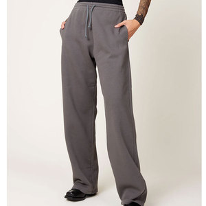 2026 New Arrival Custom Logo Heavyweight <b>Oversized</b> Baggy Sweatpants Double Layer Cotton <b>Joggers</b> Men Vintage Style - Product Image 6
