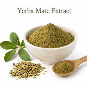 Extracto de Yerba Mate en Polvo, Extracto Herbal de Grado Alimenticio, Polvo de Hoja para Alimentos Saludables - Product Image 1
