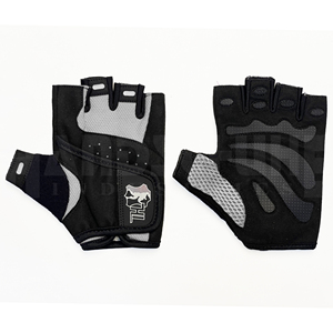 Gants de musculation professionnels gris et noirs avec rembourrage amélioré de la paume |   Poignée antidérapante de qualité supérieure pour un équipement de musculation ultime - Product Image 1