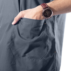 Fournisseur d'usine OEM personnalisé – Sous-vêtement médical extensible de qualité supérieure pour hommes, couche de base respirante pour infirmiers et médecins, chemise intérieure d'uniforme - Product Image 6