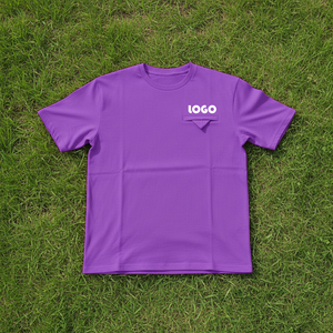 เสื้อยืดแขนสั้นโอเวอร์ไซส์ผู้ชาย พิมพ์โลโก้ด้านหน้าตามสั่ง - ผ้าฝ้าย 100% สไตล์วินเทจ ระบายอากาศได้ดีและเป็นมิตรกับสิ่งแวดล้อม - Product Image 2