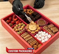 Boîtes cadeaux de luxe en papier pour desserts de mariage - Emballage personnalisable avec logo, conception OEM/ODM, boîtes pour friandises et chocolats de marque