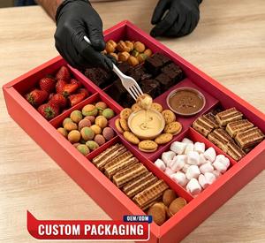 Luxury Paper Dessert Gift <b>Boxes</b> for Weddings Custom <b>Sweet</b> Treat Packaging <b>Boxes</b> Custom Chocolate and Dessert Gift <b>Boxes</b> - Product Image 1