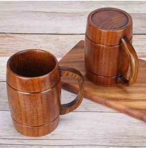 Taza de Café de Madera de Mango Hecha a Mano de Alta Calidad, Rústica Natural, Ecológica, a Prueba de Fugas, Duradera, Artesanía Tradicional, Personalizable - Product Image 4