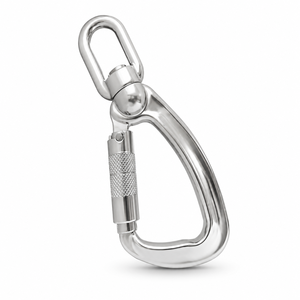 Gancho Giratorio de Triple Bloqueo de Aleación de Aluminio Anodizado CE A304KTL-3 con Resistencia a la Rotura de 28kN - Product Image 3