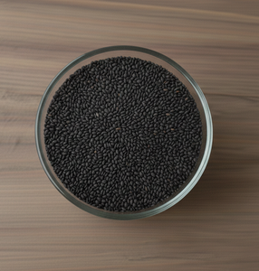 Graines de sésame noir indien, naturelles, séchées, pureté 99%, triées par Sortex, qualité supérieure, vente en gros, fournisseur d'exportation - Product Image 1