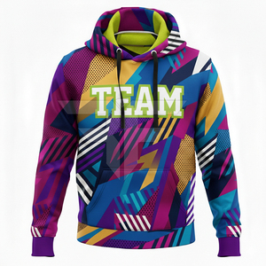 Sudadera con Capucha de Invierno para Hombre de Alta Calidad con Logotipo Personalizado - Mezcla de Algodón, Impresión por Sublimación, Secado Rápido, Transpirable, Tela de 300g, Corte Regular - Product Image 4