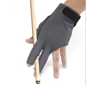 New Professional Breathable Unisex Half Finger Snooker Gloves Double Stitching Outdoor Easy Wear Design Pull on Closure - Product Image 1