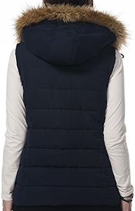 Chaleco Acolchado para Mujer, Ropa de Abrigo para Exteriores, Diseño Acolchado, Tejido Suave, Ajuste Cómodo, Relleno Cálido, Personalizable, OEM - Product Image 3