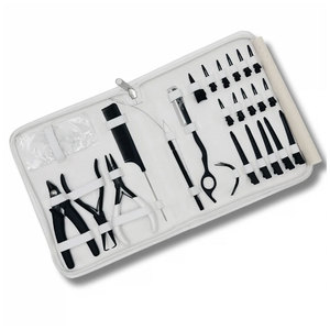 Heavy Duty Hair Extension Plier <b>Kit</b> for Micro Ring <b>Bead</b> Application Removal and Styling Tool Set - Product Image 4