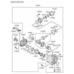 Tucson New Other <b>Car</b> & Truck Parts & <b>Accessories</b> 473003B200 - Product Image 2