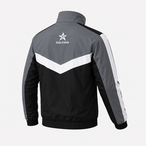 Premium Grey <b>Track</b> <b>Jacket</b> <b>Men</b>’s Sports Teamwear Windbreaker with Custom Logo Latest Trending Design <b>Jacket</b> Size Available - Product Image 2