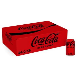 Coca Cola <b>Zero</b> <b>Sugar</b> <b>Zero</b> Caffeine 24 x 0.25L Cans Wholesale Soft Drink Bulk Pack Refreshing Beverage for Retail & Export Market - Product Image 2