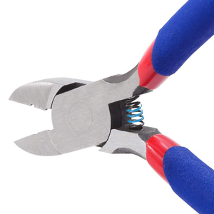 Alicates de corte diagonal de marca privada, mini alicates de corte lateral para alambre, alicates de joyería micro funcionales de acero inoxidable, pelacables - Product Image 4