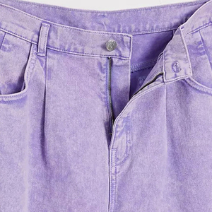 Nouveau Jean Droit Slim Imprimé Lavé Tendance Vintage Personnalisé de Haute Qualité pour Homme – Collection Printemps-Automne-Hiver 2026 - Product Image 3