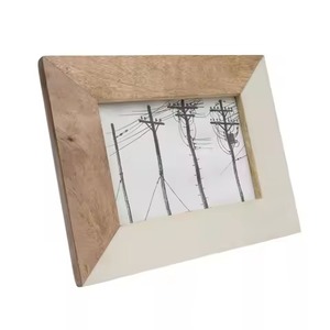 กรอบรูปโลหะสีทองทรงสี่เหลี่ยมผืนผ้าตั้งโชว์แนวตั้งสำหรับตกแต่งบ้าน - Product Image 4