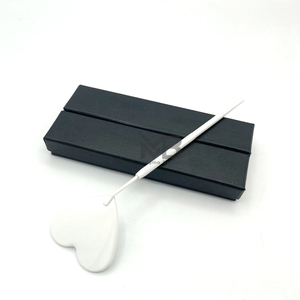 Outil de greffage en forme de cœur, miroir à cils en acier inoxydable, miroir de contrôle pour extensions de cils, outil pour extensions de cils - Product Image 2