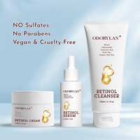 Marque privée Crème Sérum Rétinol Nettoyant Anti-âge Raffermissant Hydratant Crème Rétinol ensemble de soins