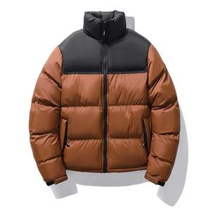 puffer jacket Wholesale New Mens Winter Puffer Face Down Jacket Thicken Winter <b>Coat</b> Warm <b>Bubble</b> Jacket Reasonable Price OEM - Product Image 5