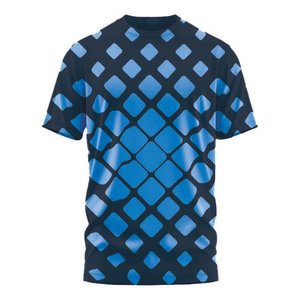 Camiseta Deportiva Unisex de Sarga Lisa ODM para Hombre, 100% Poliéster de Secado Rápido, Personalizable con Logotipo Serigrafiado para Gimnasio y Deportes - Product Image 3
