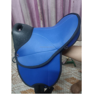 Shetland miniature de la meilleure qualité pour selle de dressage synthétique arbre en plastique de style anglais bleu royal pour enfants - Product Image 4