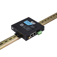Routeur industriel IoT 4G LTE WiFi Bivocom TR323 mini en métal pour rail DIN, 2 ports Ethernet, boîtier IP30, système d'exploitation Linux, protocole MQTT, alimentation DC 12V