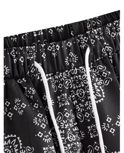<b>Black</b> Sublimation Printing Design <b>Shorts</b> Breathable Quick Dry Gym Training Running Workout Sports Fitness Casual - Product Image 3