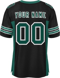 Maillot de football américain de haute qualité, 100 % polyester, thermocollant, couleur personnalisable, respirant et antibactérien - Product Image 2