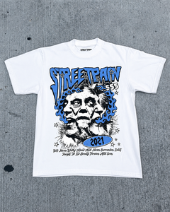 Custom Oversized <b>Vintage</b> Acid Wash <b>Graphic</b> T Shirt Men Cotton Streetwear Washed Heavyweight Printed <b>Tee</b> OEM ODM - Product Image 2