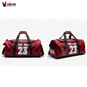 Bolsa Deportiva de Gran Capacidad (30-40L) para Gimnasio, Diseño Sublimado, Impermeable, Casual, de Lujo, para Fin de Semana, de Poliéster, Marca Vafir - Product Image 2