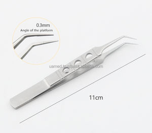Gillies-Pinzas de tejido Dental, pinzas de aluminio de algodón y vendaje, pinzas de tejido, pico curvo dentado quirúrgico - Product Image 5