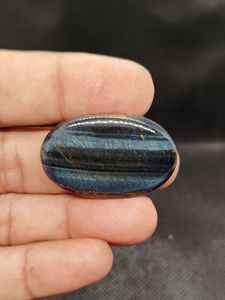 Piedra Preciosa de Ojo de Tigre de Alta Calidad, Cabujón de Piedra Amarilla Natural para la Fabricación de Joyas y Colgantes - Product Image 2