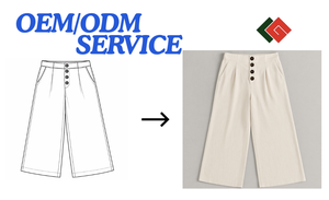 Pantalones de mujer, fabricante de ropa de Vietnam, OEM ODM, ropa de mujer, etiqueta personalizada, tela personalizada, ropa al por mayor - Product Image 6