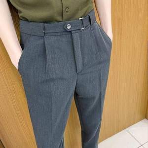 <b>Men's</b> Suit <b>Pants</b> Slim Fit <b>Stretch</b> Regular Fit Business Formal <b>Men</b> Suit <b>Pants</b> <b>Men</b> Casual Suit <b>Pants</b> Business Pockets Outdoor - Product Image 4