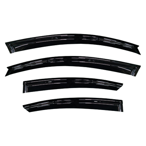 Mazda 6 GH 2009-2013 Transparent Black Acrylic GCS 4-Piece <b>Car</b> Window Weather Shields Protection Decoration - Product Image 1