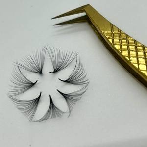 ขนตาปลอมแบบธรรมชาติ หนา ยาว งอนงาม สำหรับต่อขนตาแบบ Dramatic Mega Volume  ฐานแคบ 10D 12D 14D 16D 20D รับสั่งซื้อจำนวนมากจากผู้ผลิต - Product Image 4