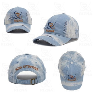 Casquette de baseball personnalisée en sergé, 6 panneaux, couleur unie, haute qualité, avec logos brodés, vente en gros - Product Image 6