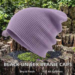 Winter Fashionable Custom Embroidery Logo Solid Color Beanie <b>Caps</b> / <b>Plain</b> Dyed Top Quality Winter Beanie <b>Caps</b> - Product Image 5