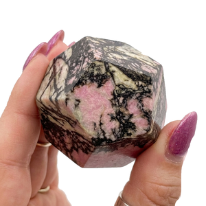 คริสตัลโดเดคาhedron หินโรโดไนต์ Dodecahedron ผู้ค้าส่ง อัญมณีบําบัด หินธรรมชาติ งานฝีมือคริสตัล ผู้ค้าส่ง - Product Image 5