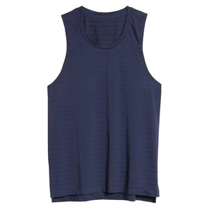 Camisetas sin mangas de algodón grueso de 250 g para gimnasio, deportivas, lisas, con logo impreso OEM, holgadas, tallas grandes, para hombre, tipo singlet, chaleco. - Product Image 5