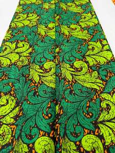 Pagne Hollande personnalisé imprimé à la cire africaine et tissu en coton Ankara avec motifs vibrants pour vêtements traditionnels Kinshasa - Product Image 2